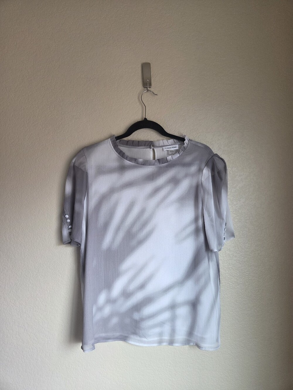 Calvin Klein Blouse Top Size Large